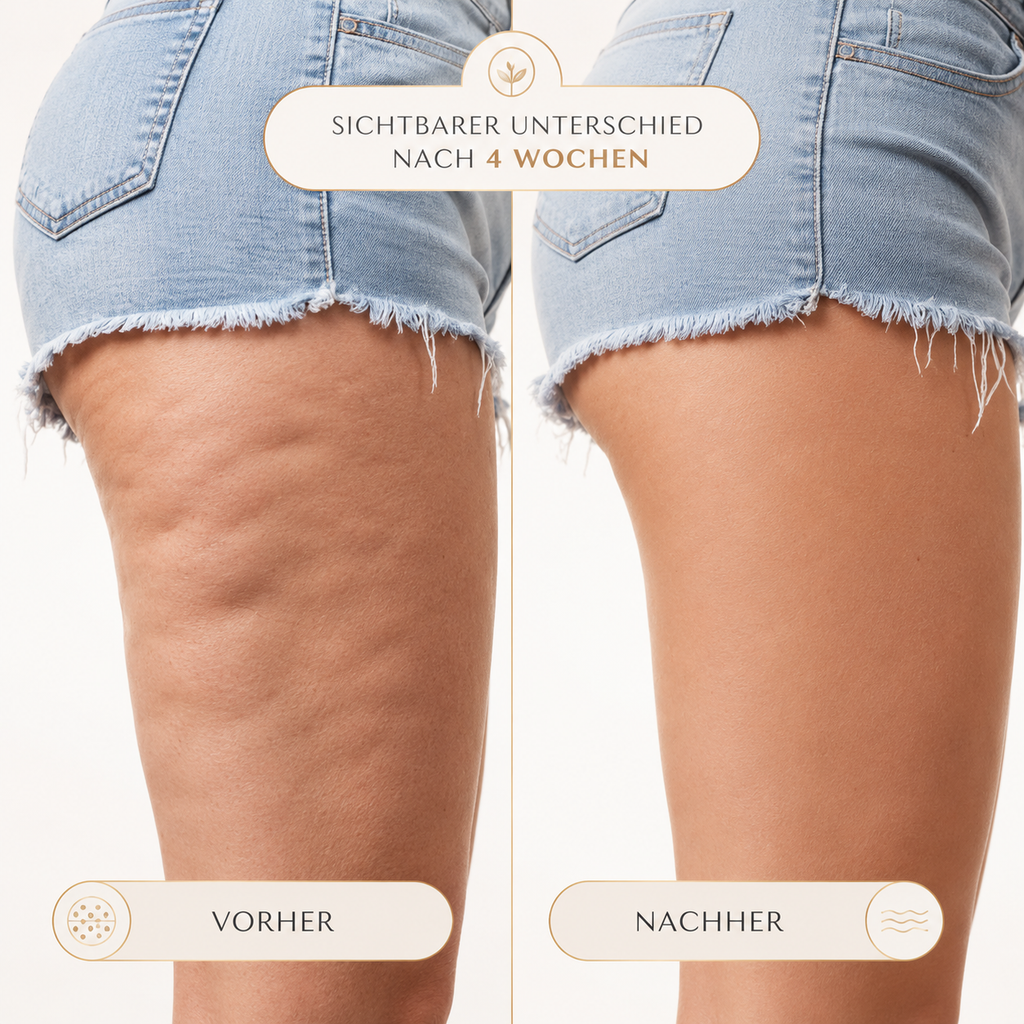 Vorher/Nachher – Sichtbarer Unterschied nach 4 Wochen